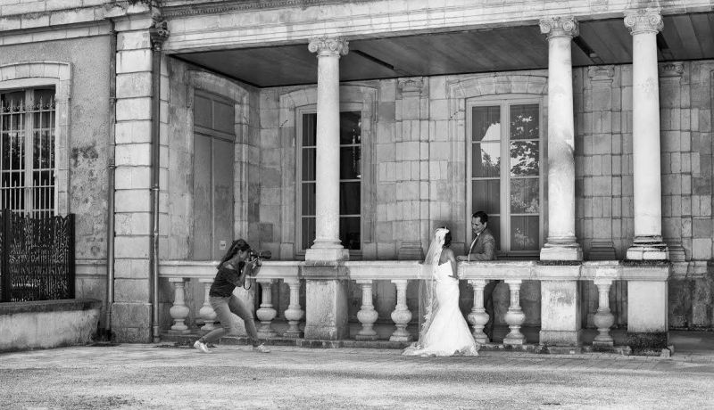  reportage d'entreprise Saintes appareil photo photo filtre futur mariés
